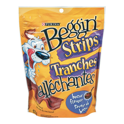 Purina Beggin' Strips Bacon Flavour, 170 g