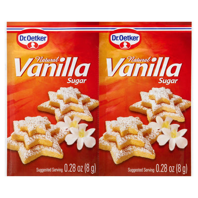 Dr. Oetker Natural Vanilla Sugar, 8 g, 2 ct