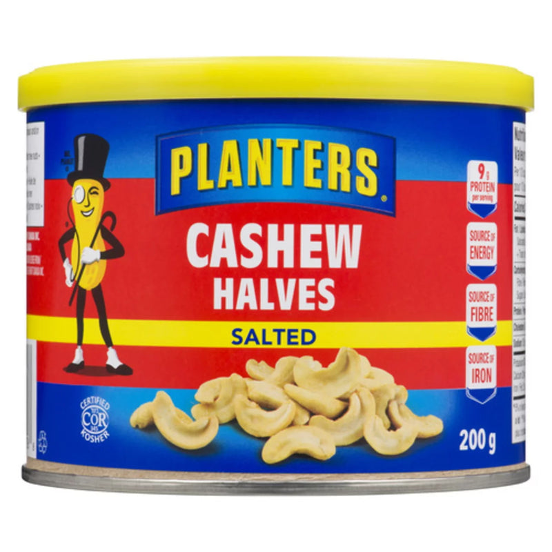 Planters Salted Cashew Halves, 200 g