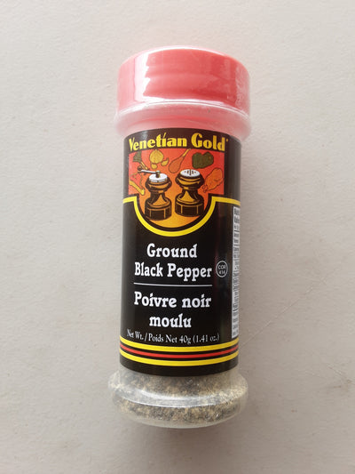 Venetian Gold Ground Black Pepper, 51 g
