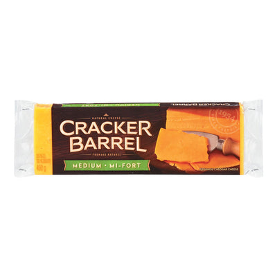 Cracker Barrel Cheddar Cheese Medium, 460 g