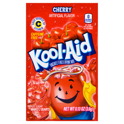 Kool-Aid Cherry Unsweetened Mix, 4 g