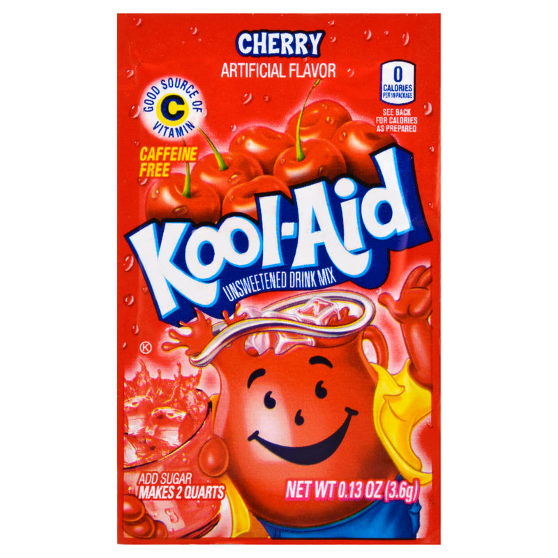 Kool-Aid Cherry Unsweetened Mix, 4 g
