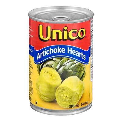Unico Artichoke Hearts, 398 mL