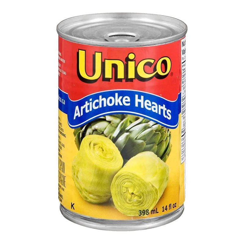 Unico Artichoke Hearts, 398 mL