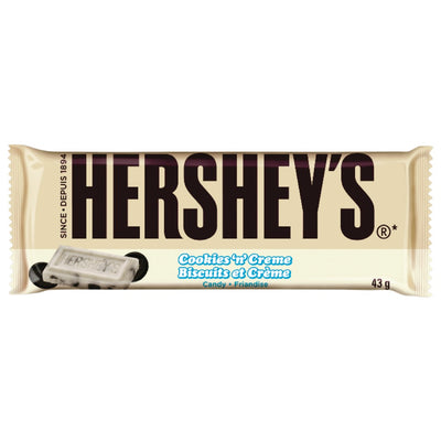 Hershey's Cookies N' Creme Bar, 43 g