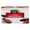 Clover Leaf Hardwood Smoked Mussels in Sunflower Oil, 104 g
