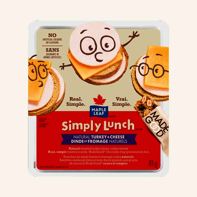 Maple Leaf Turkey Cheese Lunch, 81 g