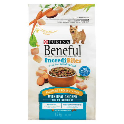 Purina Beneful Incredibites Rotisserie Chicken Dog Food, 1.6 kg