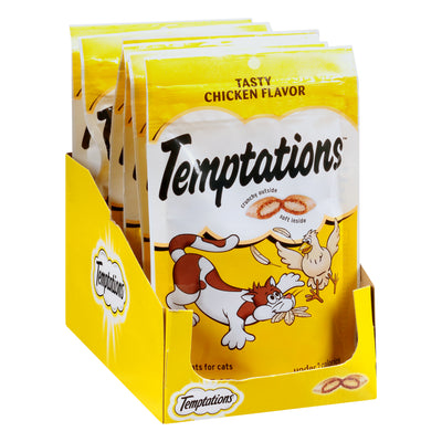 Whiskas Temptations Chicken Flavor, 85 g