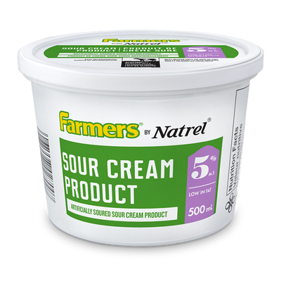 Farmers Sour Cream Light, 500 mL