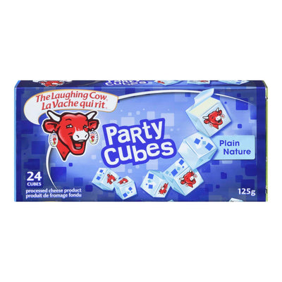 The Laughing Cow Plain Cheese Party Cubes, 125 g
