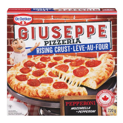 Dr. Oetker Giuseppe Pizzeria Rising Crust Pepperoni Pizza, 720 g