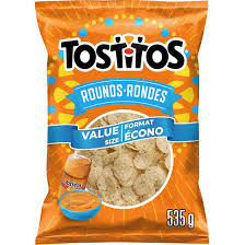 TOSTITOS ROUNDS TORTILLA V/S