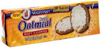 Voortman Iced Oatmeal Cookies, 250g