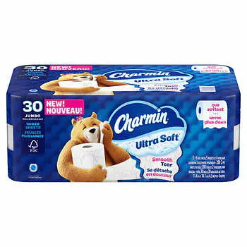 Charmin Ultra Soft Toilet Tissue 30pk