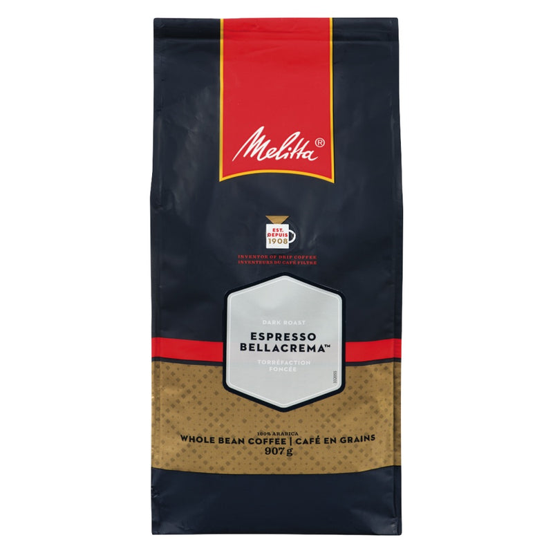 Melitta Espresso Bellacrema Dark Roast, 907 g