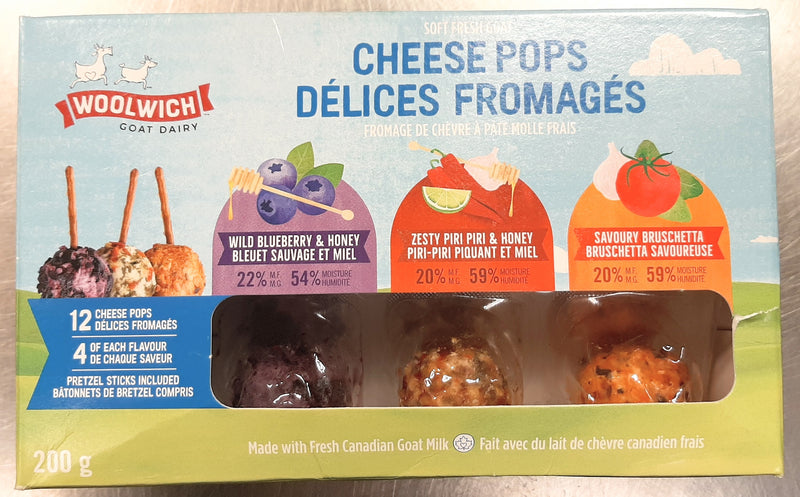 Woolwich Cheese Pops, 200 g