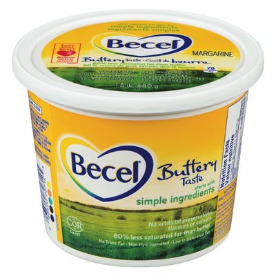 Becel Buttery Taste Margarine, 680 g