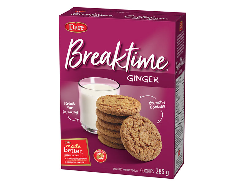 Dare Breaktime Ginger Cookies, 285 g