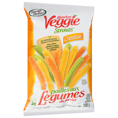 Sensible Portions Cheddar Vegetable and Potato Veggir Straws, 120 g