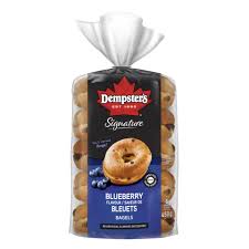 DEMPSTER'S BLUEBERRY BAGELS