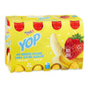 Yoplait Yop Mini Stawberry Banana, 93 mL, 8 ct