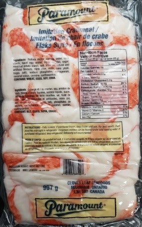 Paramount Imitation Crab Meat, 907 g