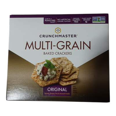 Crunch Master Multi-Grain Baked Crackers, 567 g