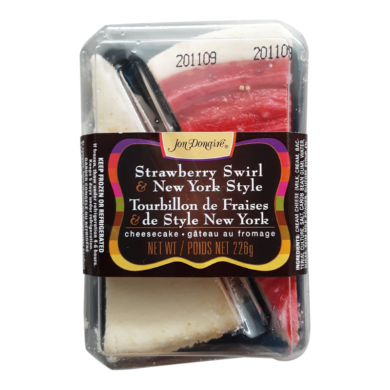 TWIN PK STRAWBERRY SWIRL & NEW YORK STYLE CHEESECAKE