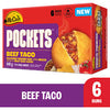 MC POCKETS BEEF TACO