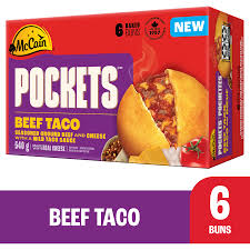 MC POCKETS BEEF TACO