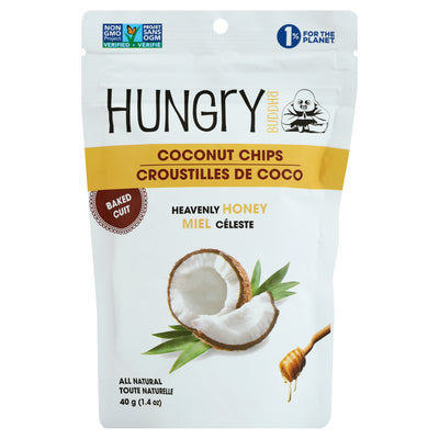 Hungry Buddha Baked Heavenly Honey Coconut Chips, 40 g