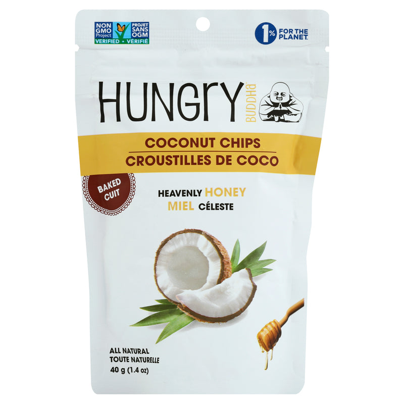 Hungry Buddha Baked Heavenly Honey Coconut Chips, 40 g