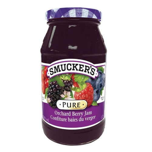 Smucker's Pure Orchard Berry Jam, 500 mL