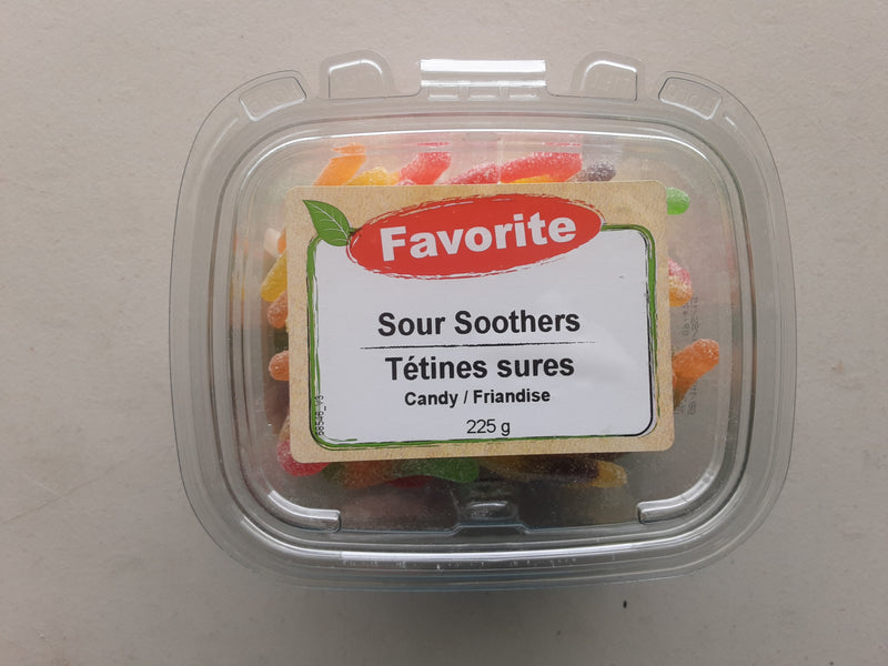Favorite Sour Soothers, 225 g