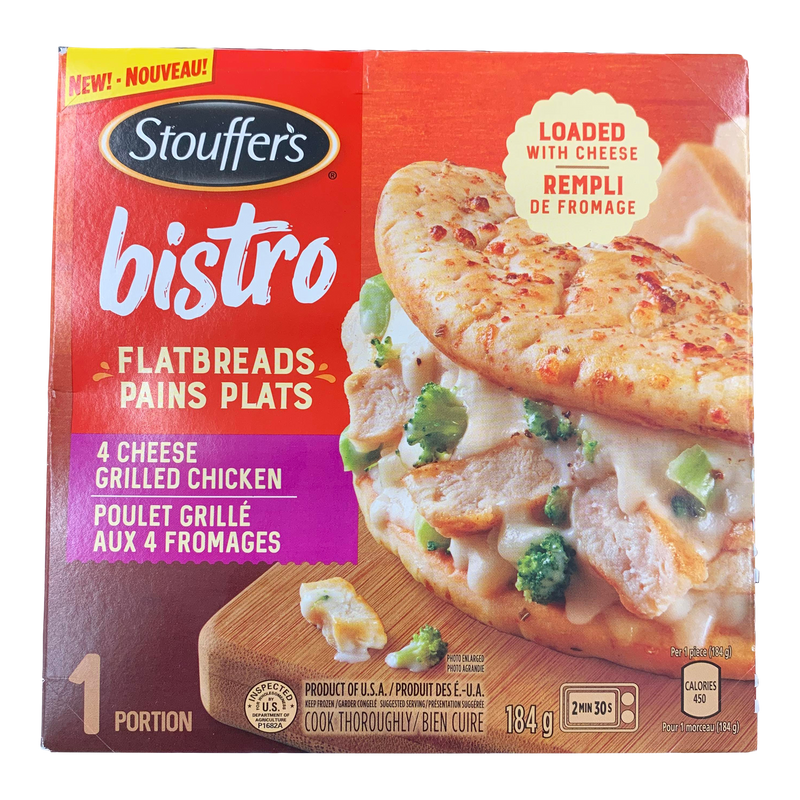 Stouffers Bistro Flatbread Grilled Chicken, 184g
