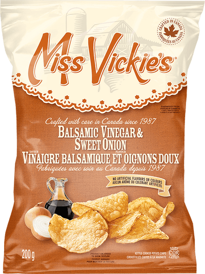 Miss Vickie's Balsamic Vinegar & Sweet Onion Chips, 200 g