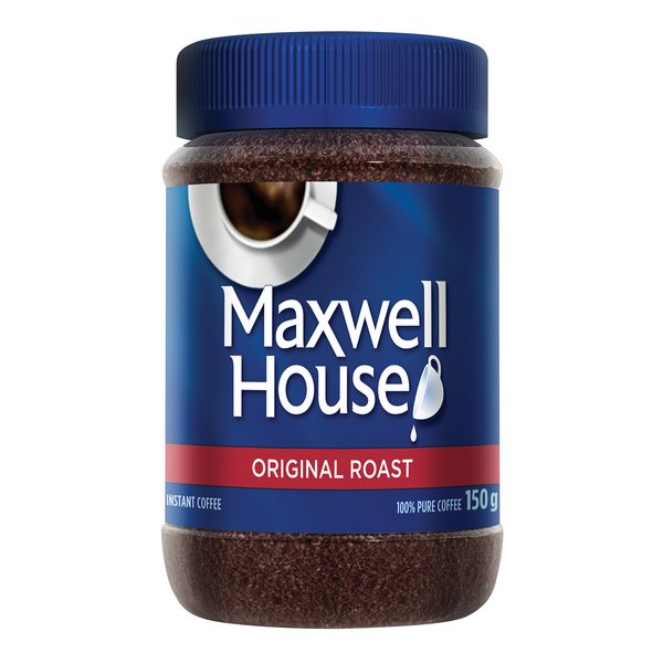 Maxwell House Original Roast Instant Coffee, 150 g