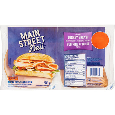 MAIN STREET SMOKED TURKEY BREAST, 200g