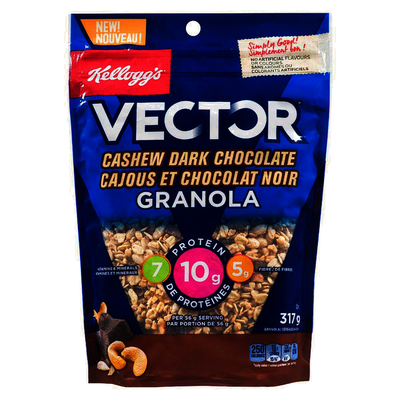 Kellog's Cashew Dark Chocolate Granola, 317 g