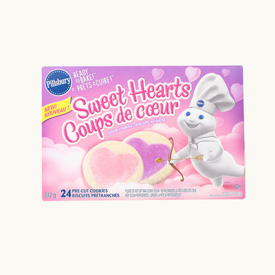 Pillsbury Sweet Hearts Pre-Cut Cookies, 312 g