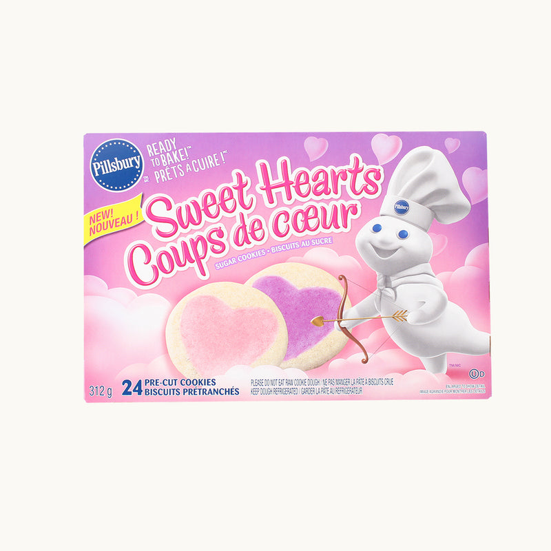 Pillsbury Sweet Hearts Pre-Cut Cookies, 312 g