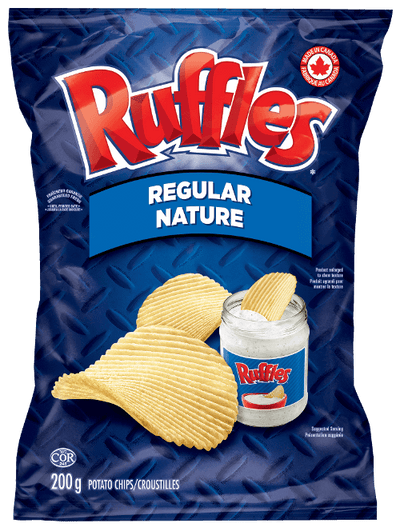 Ruffles Regular Chips, 200g