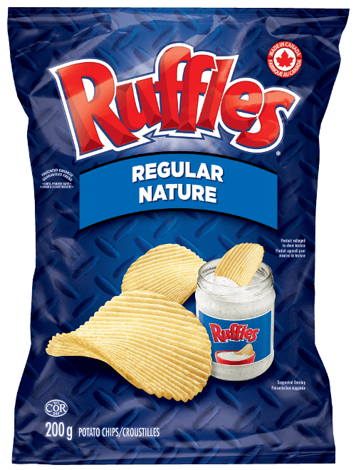 Ruffles Regular Chips, 200g