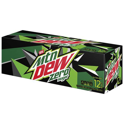 Mountain Dew Zero Sugar, 12 x 355mL