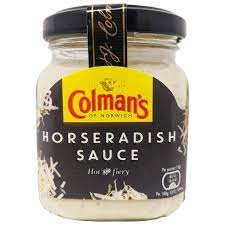 COLMANS HORSERADISH SAUCE, 136 g