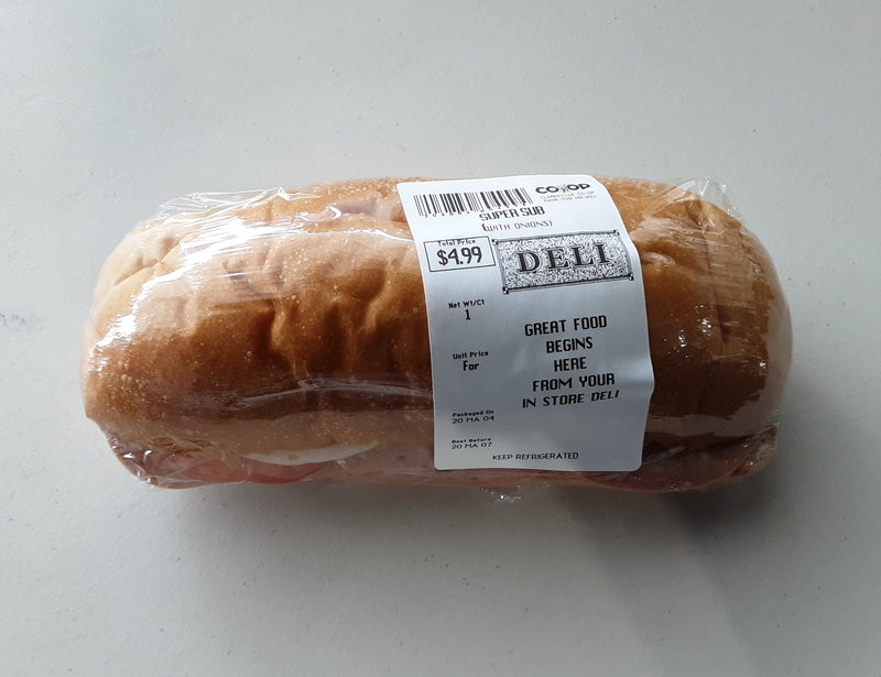 9 Super Sub With Onions