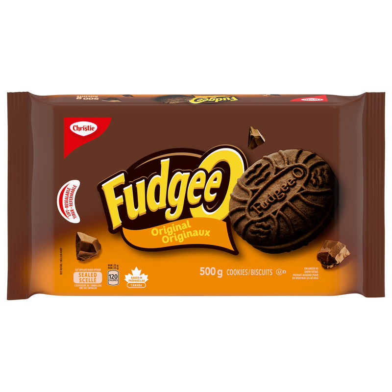 Christie Fudgee-O Original Chocolate Cookies, 500 g