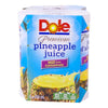 Dole Pineapple Juice Mini Cans, 4 x 250 mL